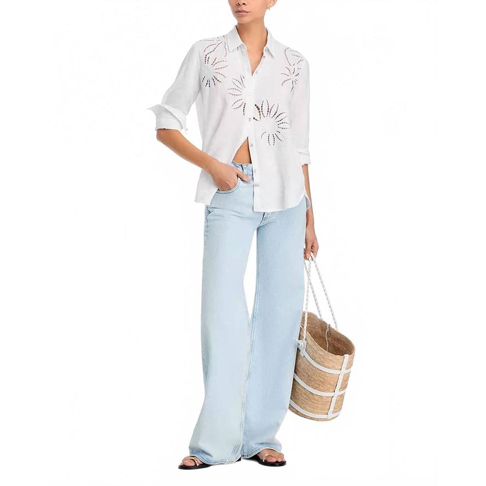 NEW RAILS samar long sleeve shirt in white - Picture 5 of 5